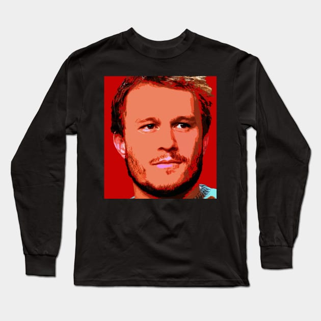 heath ledger Long Sleeve T-Shirt by oryan80